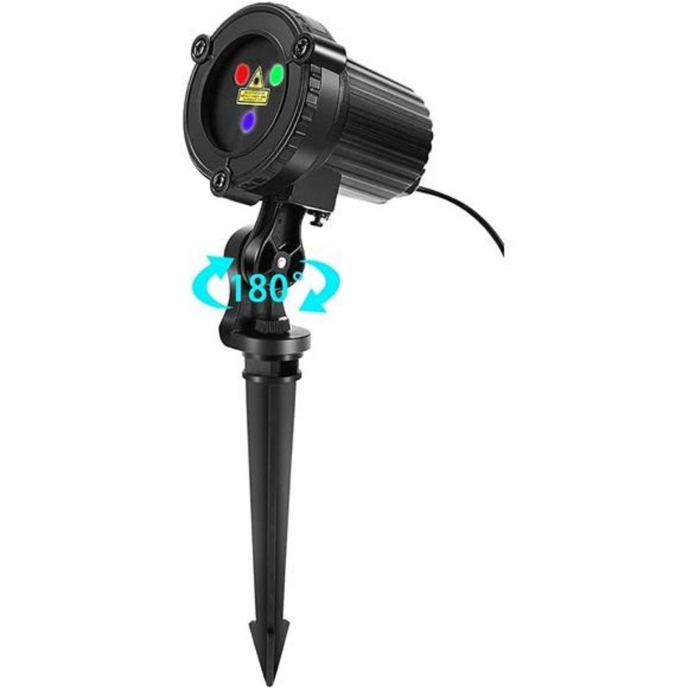 Christmas Laser Lights,Garden Laser Lights Projector with Moving RGB Waterproof